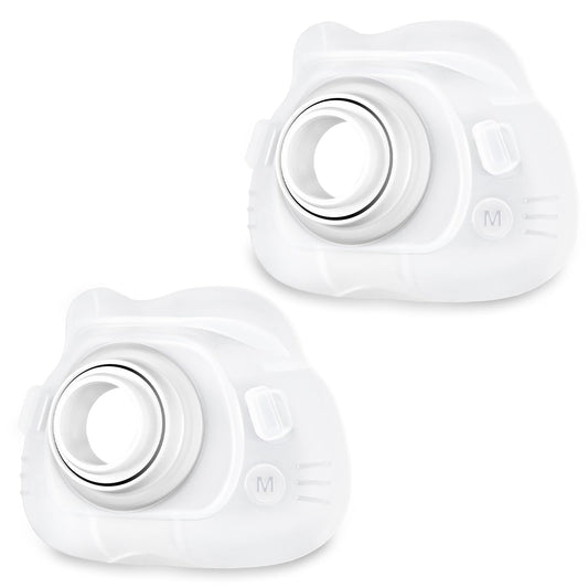 Wagleriz AirFit F40 cushion front view with secure seal and comfort.