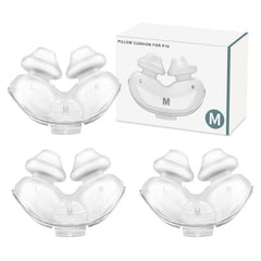 Wagleriz Airfit P10 nasal pillow medium three-pack offering secure fit and comfort.