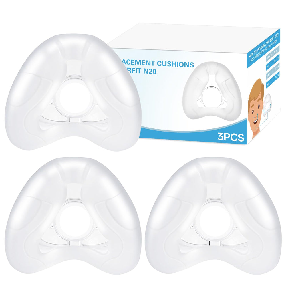 Wagleriz AirFit N20 nasal cushion close-up for a comfortable seal.