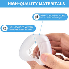 Wagleriz soft medical-grade silicone cushion texture for gentle skin contact.
