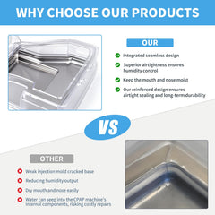 Wagleriz Water Chamber uses medical-grade materials for daily CPAP use.