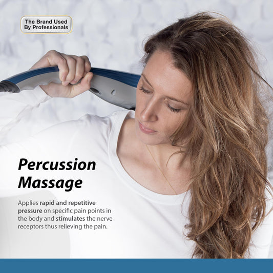 Wahl Deep Tissue Massager Four Finger Flex offers a hands-on reach for knot relief.