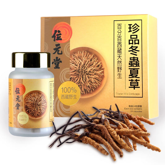 Wai Yuen Tong cordyceps capsules in bottle for on-the-go energy support