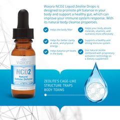 Waiora NCD2 zeolite activation closeup indicates advanced purification.