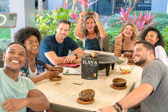 Wakacon Kava Waka powder in a bowl for easy mixing