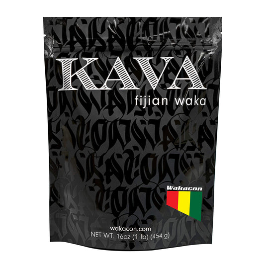 Wakacon Kava Waka Fiji bag showcases premium packaging for home use