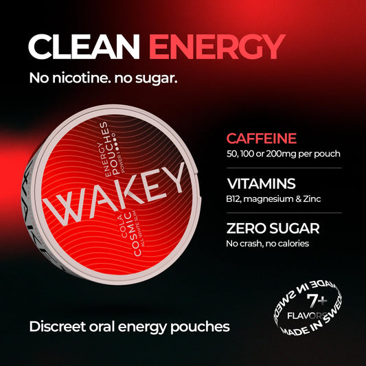 Wakey Cherry Overdrive flavor close-up showing fruity notes.