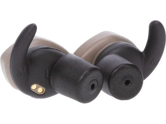 Walker's Silencer 2.0 charging dock showing long-lasting power for range use