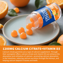 Wanish Vegan Calcium Gummies use plant-based ingredients for easy digestion