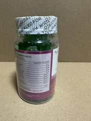 Pouring Wanish Cortisol Gummies bottle to show daily dosage