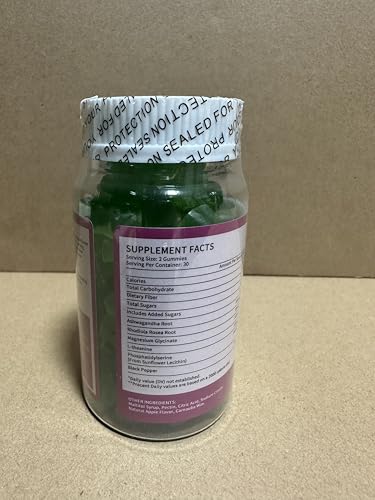 Close-up of a dispensed Wanish gummy highlighting chewable convenience