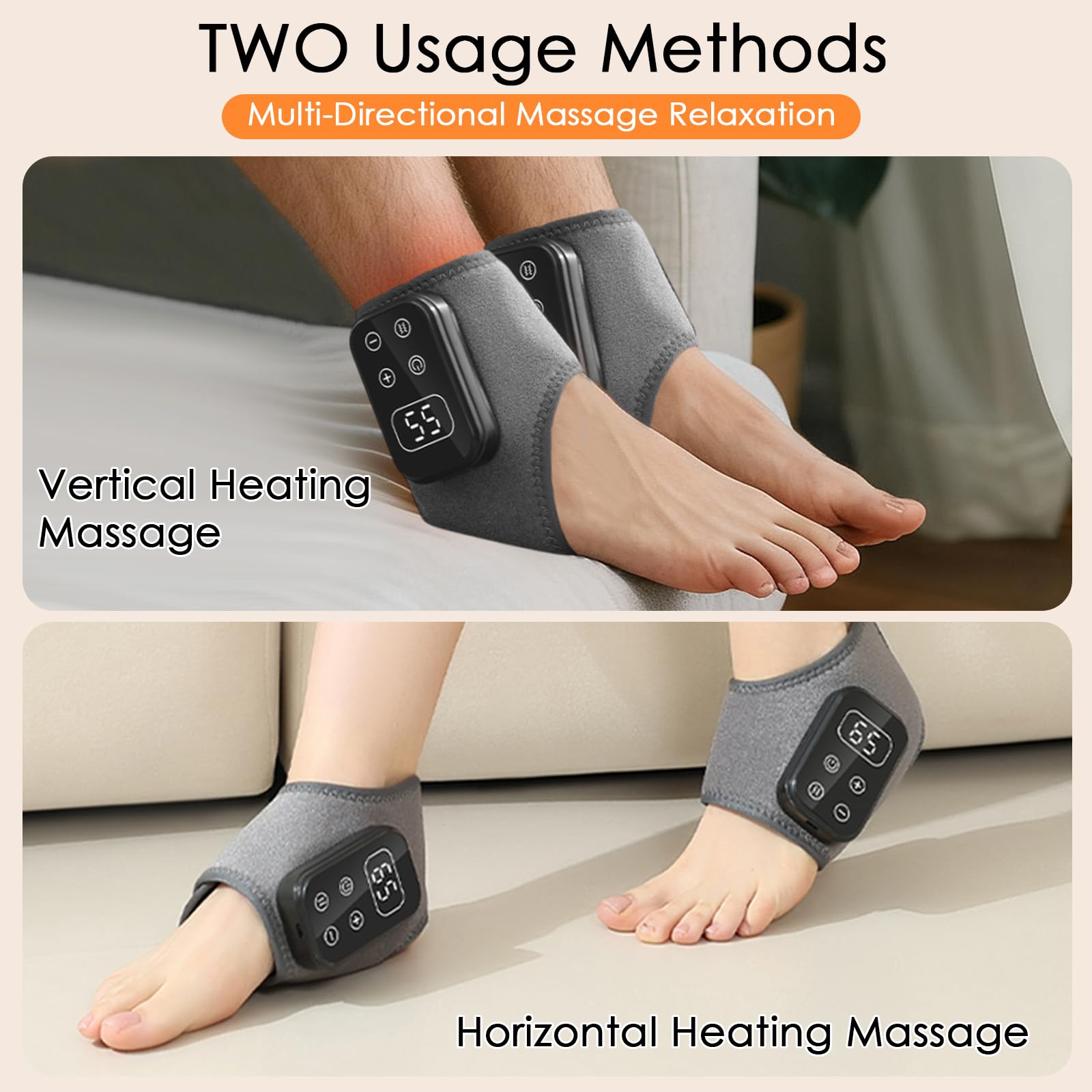 Warihaei Foot Renew Massager ergonomic use with simple operation