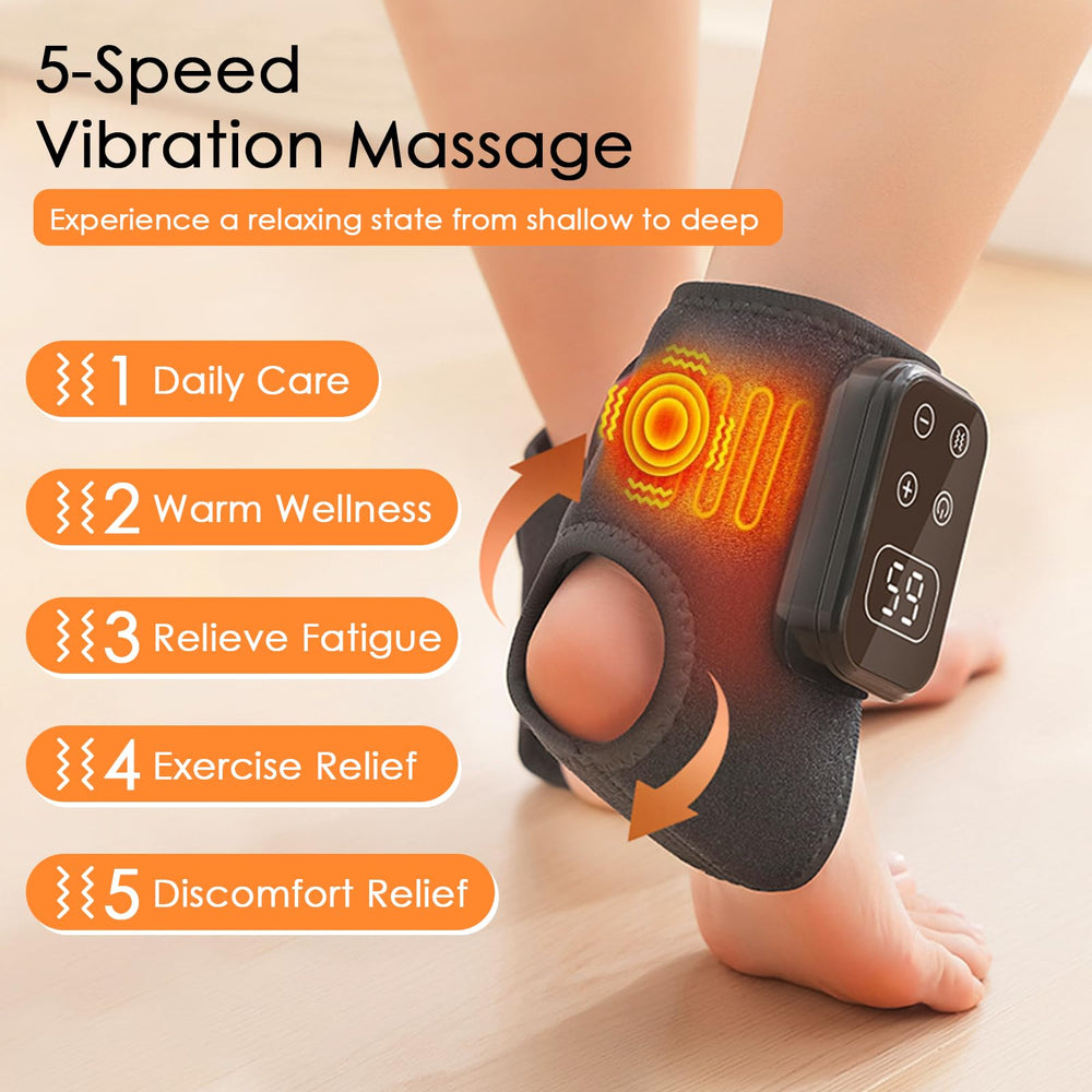 Warihaei Foot Renew Massager six heat levels display for comfort
