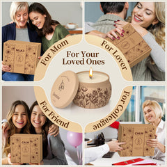 WarmEmbrace reusable jar serves decor and storage after wax.