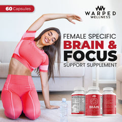 Brain Goddess packaging on desk for morning focus routine