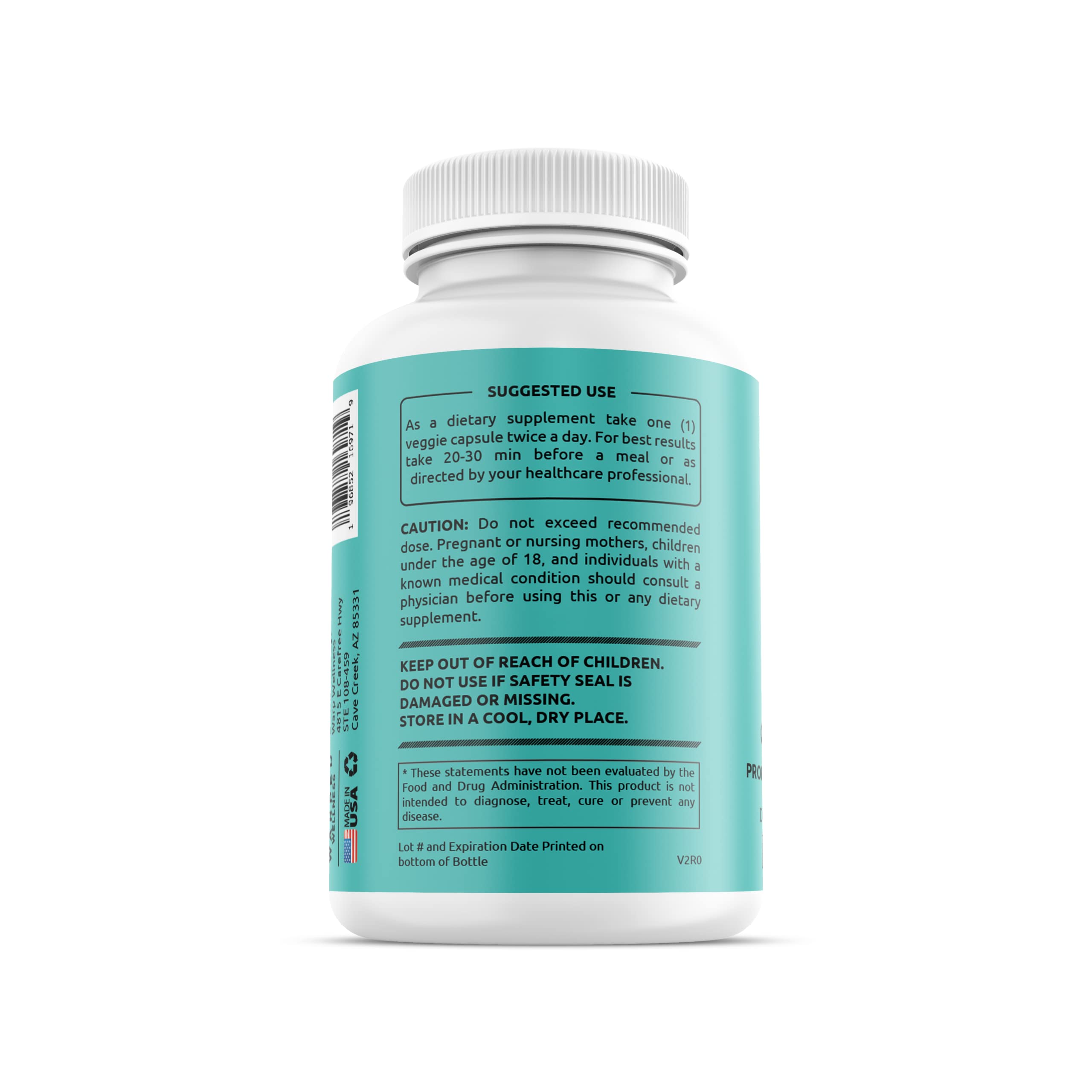 Warped Wellness packaging shows easy, everyday use with clear directions.