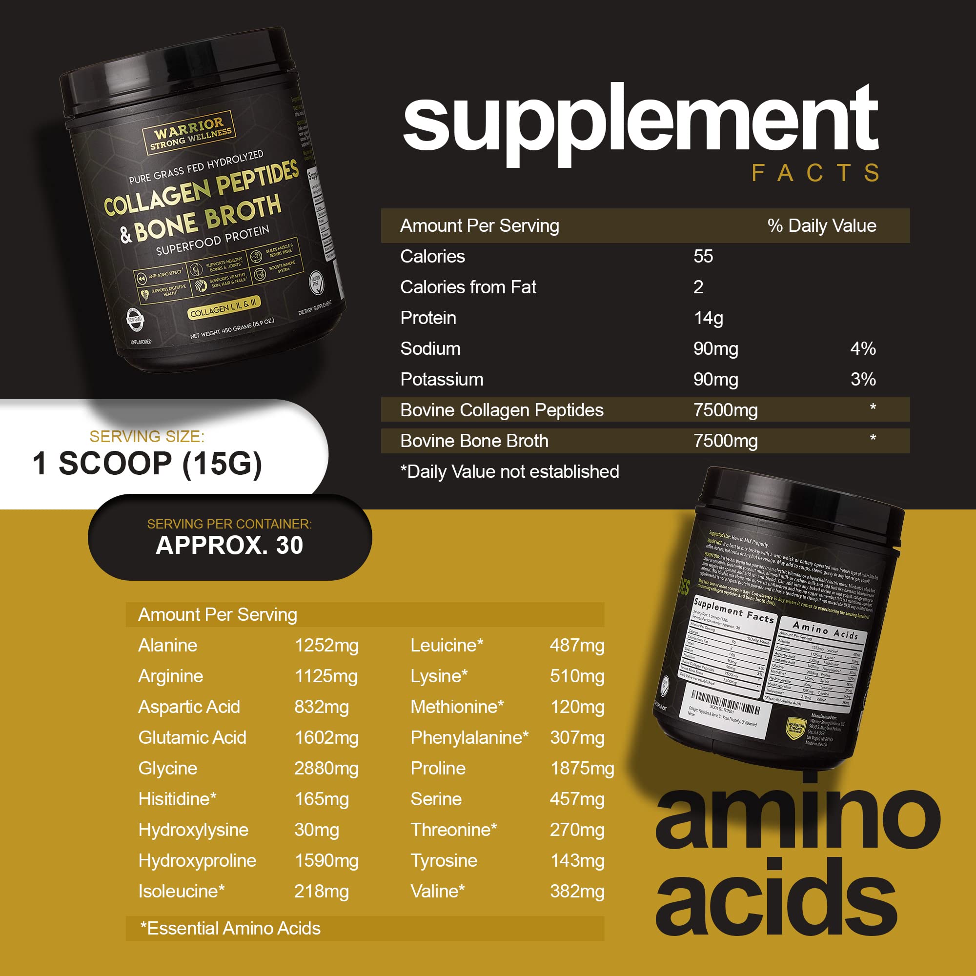 Warrior Strong Wellness kitchen scene showcasing premium natural formula