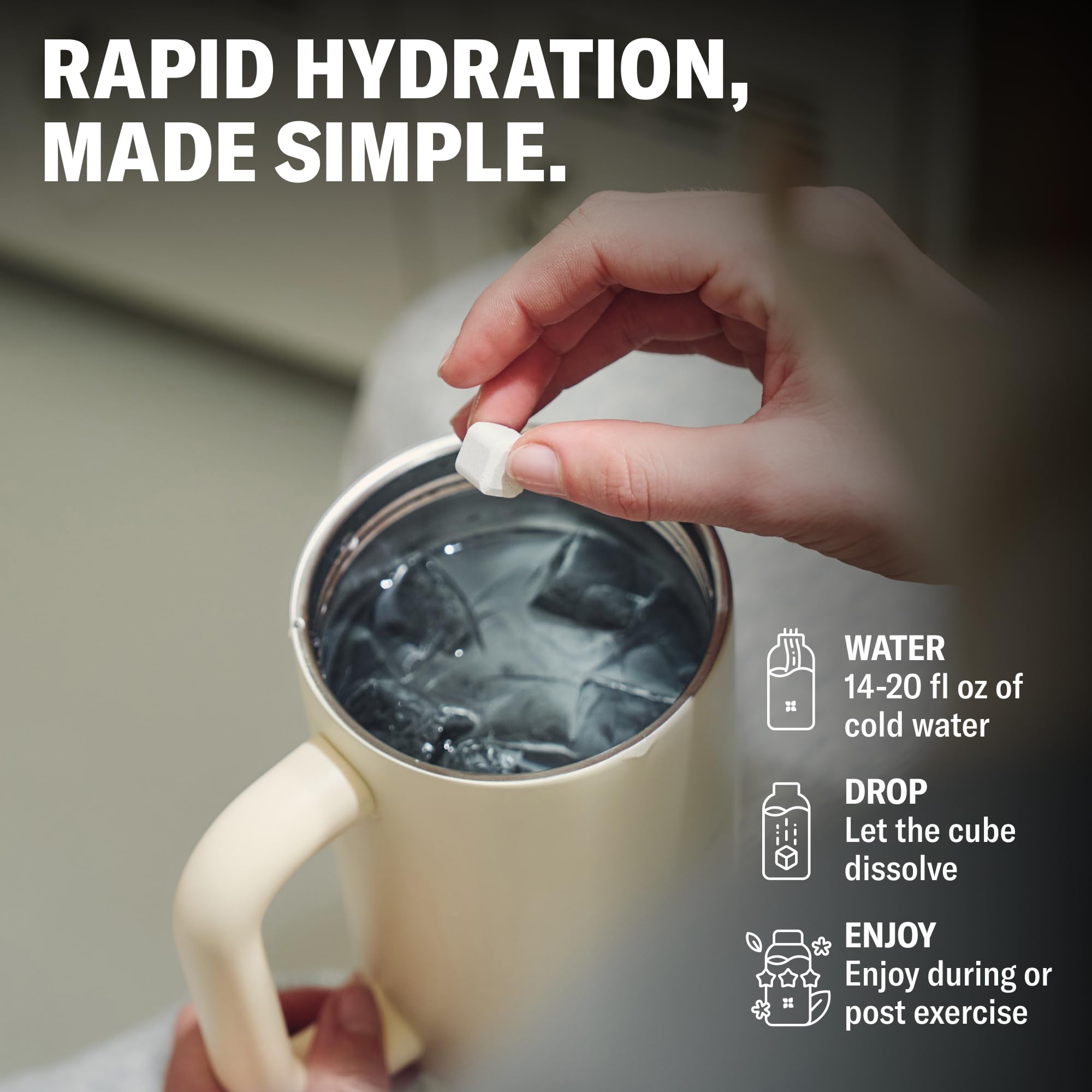 Waterdrop Microlyte Mix ingredient list highlights essential minerals and vitamins.