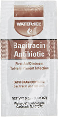 Waterjel 2534 bacitracin zinc ointment box for minor wounds; may help prevent infection and relieve pain.
