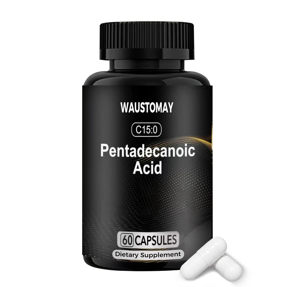 WAUSTOMAY Pentadecanoic Acid bottle for daily wellness support.