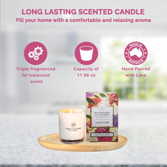 Wavertree & London cotton wick ensures clean, steady burn