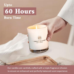 Wavertree & London English Rose ready-to-gift candle in stylish packaging.