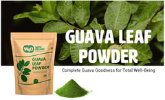 Skin and nails glow with WAY 4 ORGANIC W4O guava leaf powder.