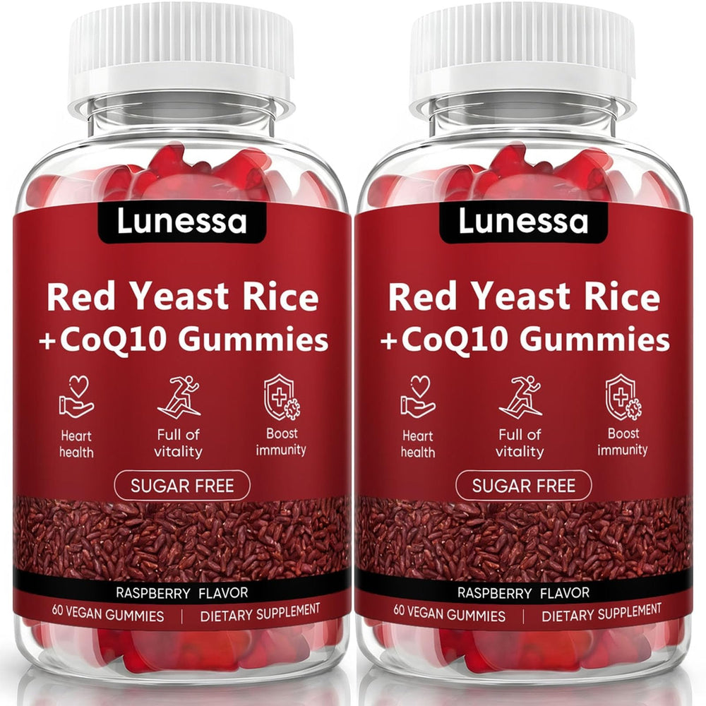 WDVNEX Lunessa bottle with raspberry gummies for daily wellness