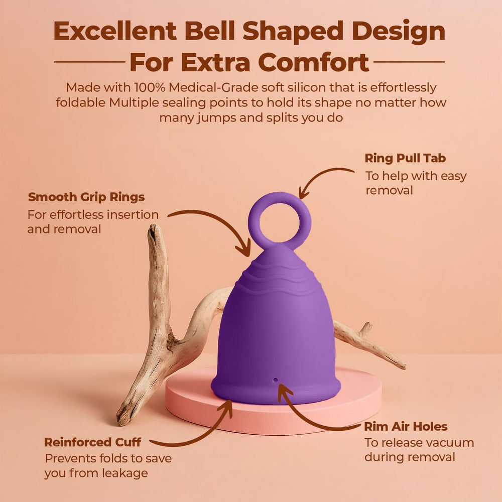 WE KEEO flexible easy-insert design for comfortable use.