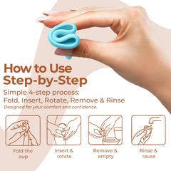WE KEEO soft medical-grade silicone offers gentle, hypoallergenic comfort.