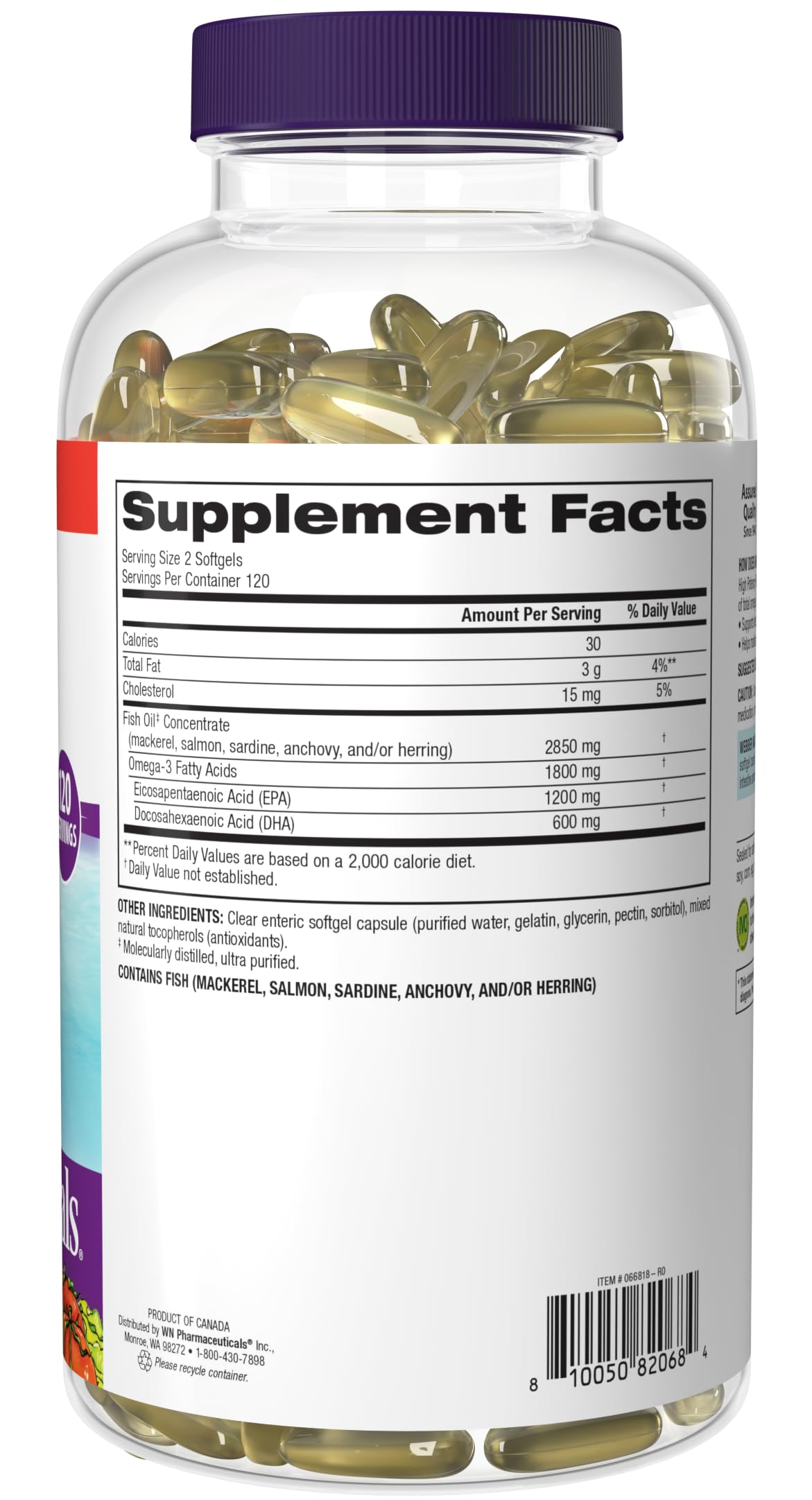 Webber Naturals heritage since 1948 with quality assurance seal.