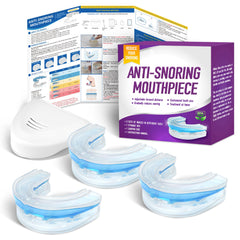 Wedoheal anti-snoring mouthpiece close-up showing comfortable design