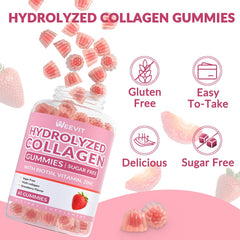 Weevit collagen gummies ready for a quick, tasty daily habit.