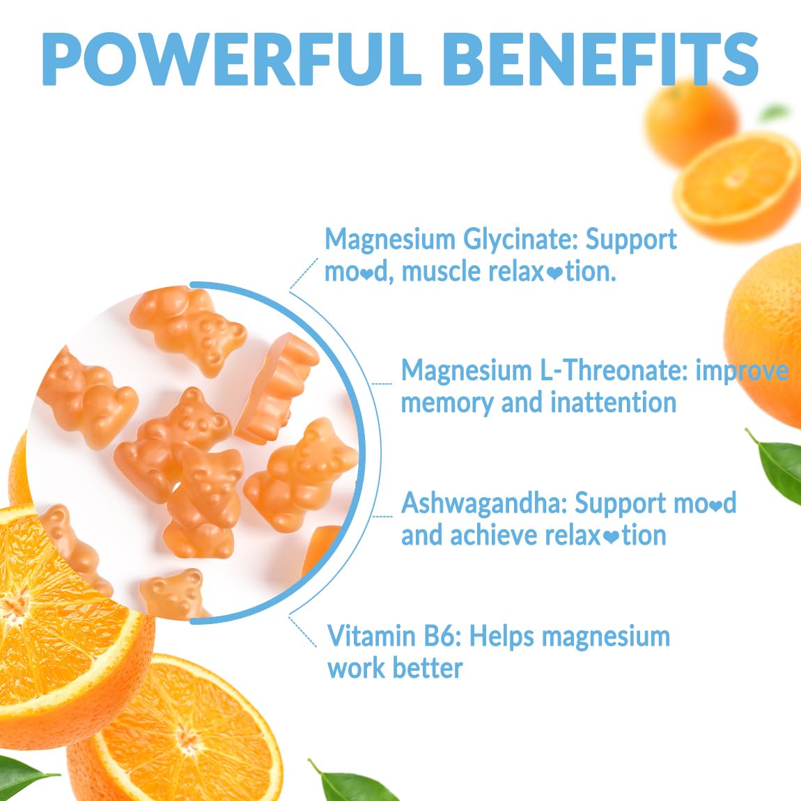 Weevit sugar-free magnesium gummies packaging highlights a two-month supply