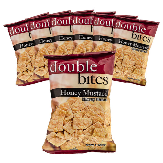 Weight Loss Systems Honey Mustard Double Bites packaging highlights high protein.