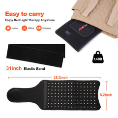 Weiyitec red light therapy belt remote controller for easy adjustments