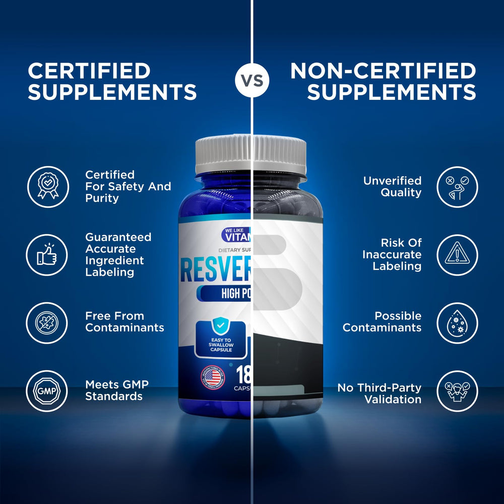We Like Vitamins outer packaging highlighting premium design.