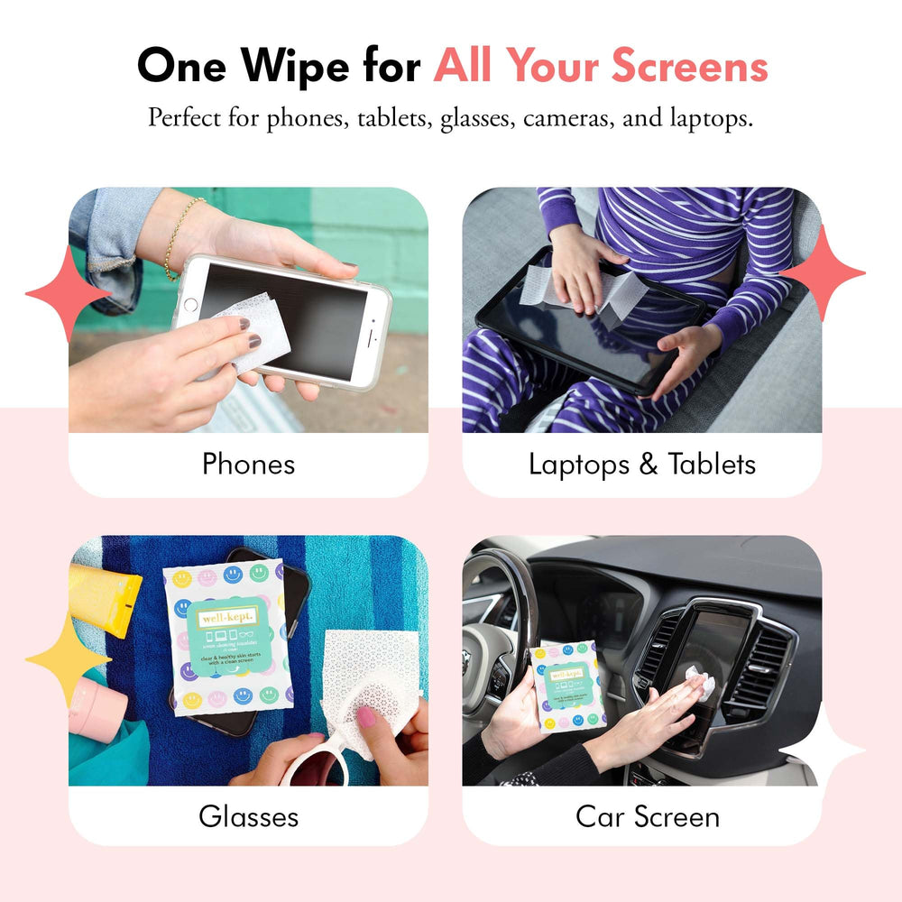 Well-Kept camera lens wipes safely clean glass without scratching