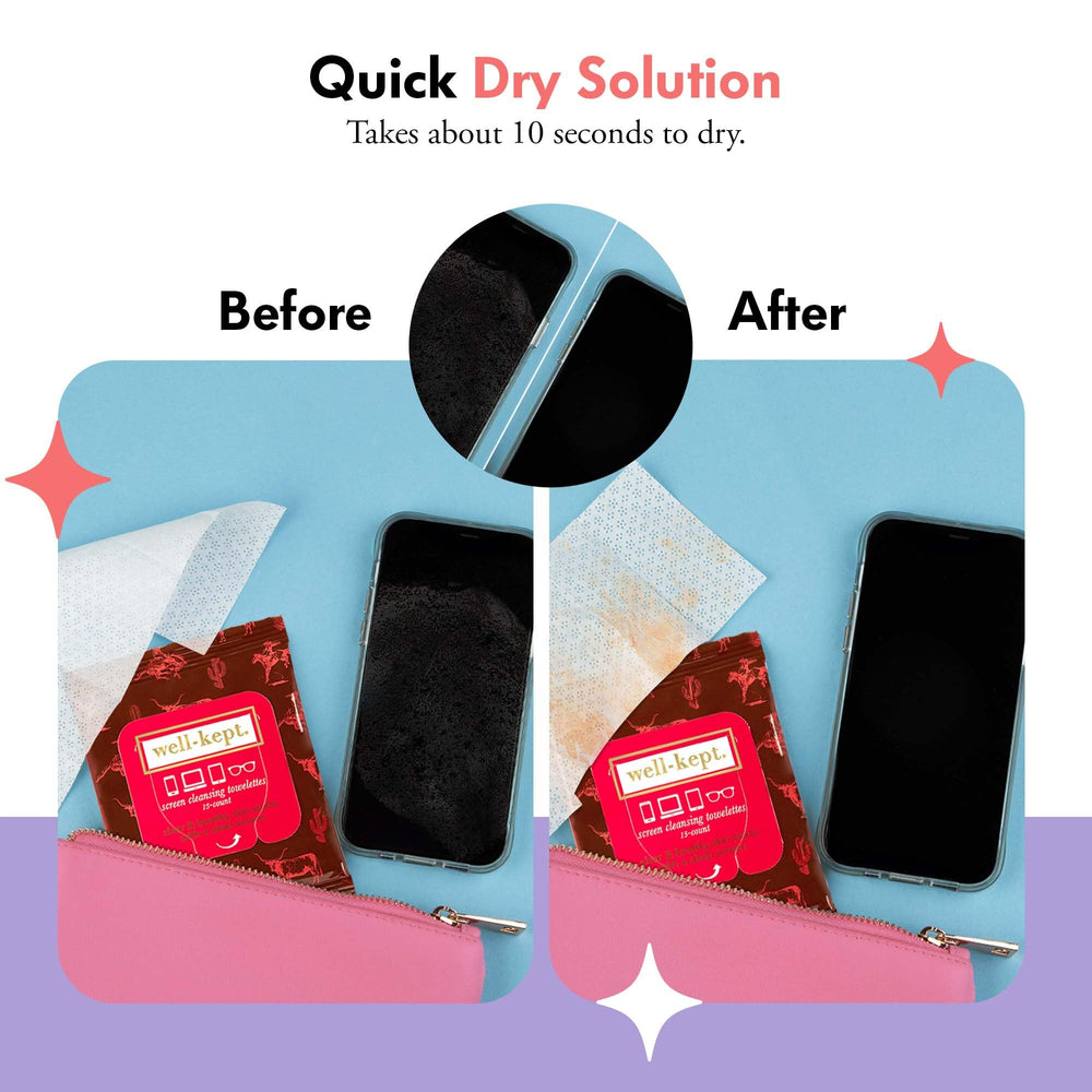 Well-Kept rainbow-pack wipes deliver convenient, resealable cleaning.