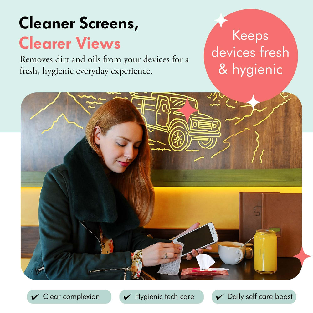 Well-Kept streak-free wipes dry quickly with no residue.