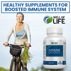 Well of Life Immune Defense 600mg ingredients: graviola leaf for natural antioxidants