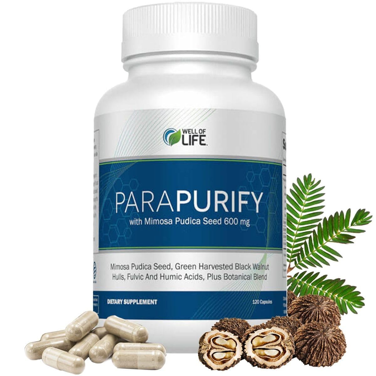 Well of Life ParPurify 120 bottle shown for daily digestive support