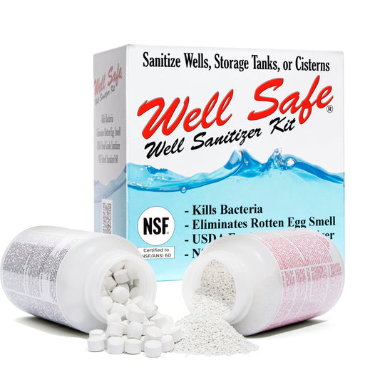 Well Safe BWI Pellets Pack for effective disinfection in wells