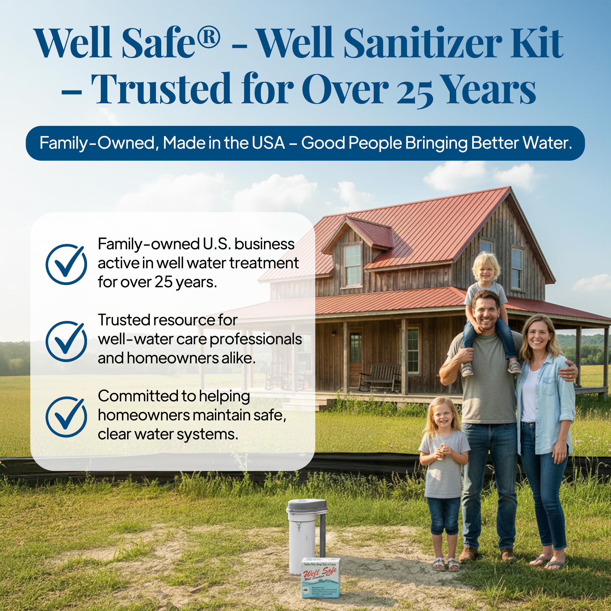 Well Safe Odor Reduction showing scent improvement after treatment