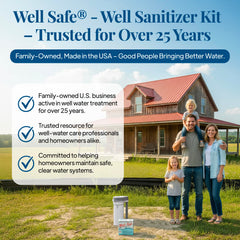 Well Safe Odor Reduction showing scent improvement after treatment