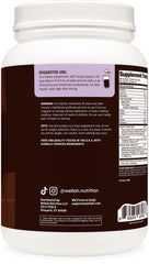Wellah probiotics-prebiotics label highlighting digestive support