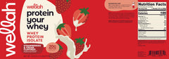 Wellah Protein Your Whey flavor variety pack image suggesting flavor options for customization