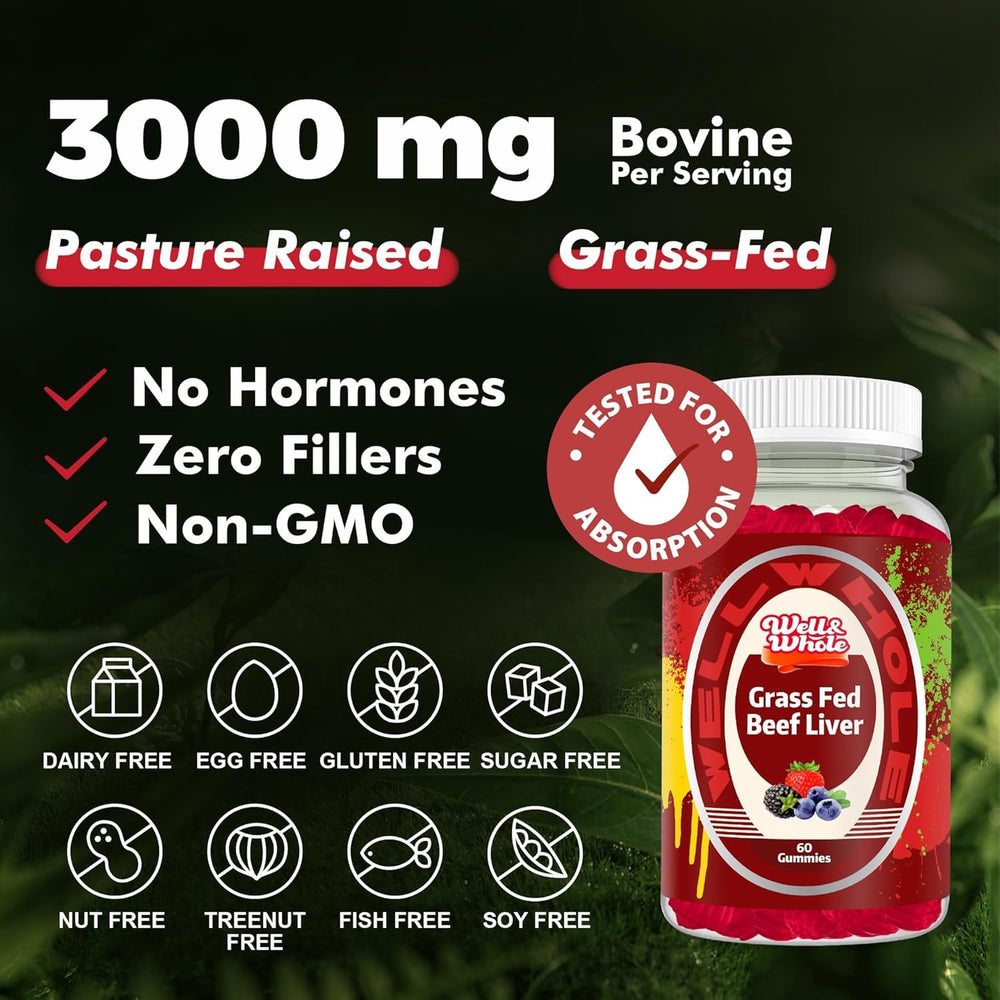 Well&Whole gummies on the go as part of a balanced daily routine for vitality.