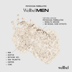 WELLBEL Men packaging side view with 90-count supply