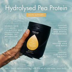 Hydration and energy boost from WelleCo HydroProtein Elixir during workout